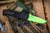 ProTech Emerson CQC7 Automatic Knife Jigged Black 3.25" Tanto Green Cerakote -USN GXIV Show Special