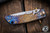 Spartan Blades Custom SHF Harsey Folder Knife "Storm Watch" Titanium 4" Stonewash