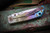  Spartan Blades Custom SHF Harsey Folder Knife "Plague Doctor" Multicolor Titanium 4" Stonewash 