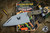 Benchmade Station Kitchen Cutlery Knife OD Green/Black G10 6" 154 Wharncliffe Black DLC  4010BK-01