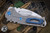 Medford Praetorian T Folding Knife Tumbled Titanium 3.75" Drop Point Tumble