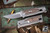Reate Mini EXO OTF Knife Titanium/Brown Micarta 2.5" Drop Point Stonewash