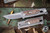 Reate Mini EXO OTF Knife Titanium/Brown Micarta 2.5" Tanto Stonewash