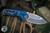 Medford Micro Praetorian "T" Folding Knife Flamed "Starry Night" Titanium 2.9" Drop Point Tumbled