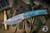 Medford Marauder-H Folding Knife Flamed "Starry Night" Titanium 3.75" Drop Point Tumbled