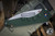 Medford Praetorian Swift FL Flipper Knife Green Aluminum/Tumbled Titanium 3.4" Drop Point
