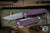 Tactile Knife Co. "Maverick" Crossbar Lock Folding Knife Purple G10 3.5" MagnaCut