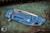 Rick Hinderer Knives XM-18 3.0" Spanto Knife Black G10, Stonewash Blue