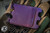 Chaves Knives Ultramar Ti Fold Wallet/Money Clip - Titanium Purple Stonewash