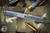 Medford Gentleman Jack (GJ-2) Slip Joint Knife Tumble/Silver Titanium 3.1" Tanto Tumbled