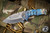 Medford Praetorian T Folding Knife "Solar Flare" Flamed Titanium 3.75" Drop Point Tumbled