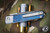 Medford Gentleman Jack (GJ-2) Slip Joint Knife Flamed Galaxy/Silver Titanium 3.1" Tanto Tumbled