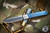 Medford Gentleman Jack (GJ-2) Slip Joint Knife Flamed Galaxy/Silver Titanium 3.1" Tanto Tumbled