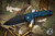 Medford Praetorian Swift FL Flipper Knife Blue Aluminum/PVD Titanium 3.4" Drop Point PVD