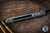Sharknivco Knives Custom Mini Goblin Folding Knife Toxic Green Camo Carbon 3.1" Bead Blasted Wharncliffe