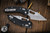 Microtech/Borka Blades Stitch Ram-Lok Manual Folder Black Fluted Aluminum 3.75" Stonewash 169RL-10FL