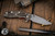 Rick Hinderer Knives XM-18 Knife Red G10 3.5″ Battle Bronze Harpoon Spanto