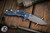 Rick Hinderer Knives XM-18 Knife Blue/Black G10 3.5″ Battle Blue Harpoon Spanto 