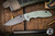 Rick Hinderer Knives XM-18 Knife Translucent G10 3.5″ Battle Blue Harpoon Spanto