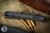 Hawk/Serge Knives Deadlock Model C Titanium/Copper Inlays 3.5" DLC Dagger Magnacut