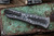Hawk Knives Deadlock Model C Titanium/White Storm Fat Carbon Inlays 3.5" DLC Dagger MagnaCut