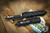 Microtech Daytona OTF Automatic Knife Black Bubble Inlay 3.1" Drop Point Black 124-1TBIS