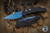 ProTech TR-5 Tactical Response Automatic Folding Knife Black Feather 3.25" Sapphire Blue 