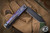 Medford Gentleman Jack (GJ-2) Slip Joint Knife Flamed Acid Etch Titanium 3.1" Tanto PVD