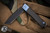 Medford Gentleman Jack (GJ-2) Slip Joint Knife PVD/Blue Titanium 3.1" Tanto PVD