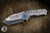 Medford Praetorian T Folding Knife Tumbled Titanium 3.75" Tanto