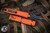 Microtech Ultratech OTF Automatic Knife Halloween Orange 3.4" Dagger Black 122-1HWS