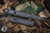 Microtech Dirac Delta OTF Automatic Knife Dark Tungsten Cerakote 3.8" Dagger Part-Serrated  227-2CDT
