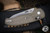 Three Rivers Manufacturing SHADOW River-LOK Folding Knife OD Green Micarta 3.2" Stonewash