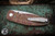 Three Rivers Manufacturing NEUTRON 2 Folding Knife Burlap Shade Tree Micarta 3" Stonewash