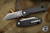 QSP Penguin Folding Liner Lock Knife Carbon Fiber Overlay 3.1" Sheepsfoot Satin QS130E