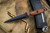 Toor Knives Specter Granadillo Fixed Blade Knife Rosewood 4.75" Dagger Black KG Gunkote