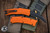  Heretic Knives "ROC" Orange OTF Automatic Knife 3" DLC MagnaCut H060-6A-ORG