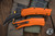  Heretic Knives "ROC" Orange OTF Automatic Knife 3" DLC MagnaCut H060-6A-ORG