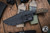 Stroup Knives/EJ Snyder Signature Mountain Predator Fixed Blade Knife Camo Micarta 8" Bowie (Preowned)