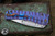 Medford Slim Midi Folding Knife Violet "Lightning"  Sculpted Titanium 3.25" Drop Point Tumbled #2