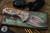 Medford Praetorian Ti Folding Knife Bronze Sculpted "Peaks & Valleys" Titanium 3.75" Vulcan Drop Point