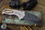 Medford Praetorian T Folding Knife Tumbled Titanium Bronze American Flag 3.75" Tanto PVD