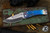 Medford Slim Midi Folding Knife Flamed "Solar Flare" Titanium 3.25" Drop Point Tumbled