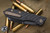 Heretic Knives "Jinn" Carbon Fiber Slip Joint Knife Bronze Accents 3" DLC MagnaCut Serrated H013-6B-CF