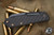 Heretic Knives "Jinn" Carbon Fiber Slip Joint Knife Bronze Accents 3" DLC MagnaCut Serrated H013-6B-CF