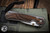  Chris Reeve Knives Small Sebenza Left Hand 31 Macassar Ebony/Titanium Knife 3" MagnaCut Drop Point S31-1117