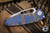 Demko Knives Custom AD-22 Titanium Anodized Blue 3.1" MagnaCut Satin