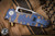 Demko Knives Custom AD-22 Titanium Anodized Blue 3.1" MagnaCut Satin