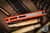 Demko Knives AD-20 Orange G10 Folding Knife 3.6" M4 Satin