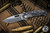 Demko Knives AD-20 Camo G10 Folding Knife 3.6" Elmax Stonewash